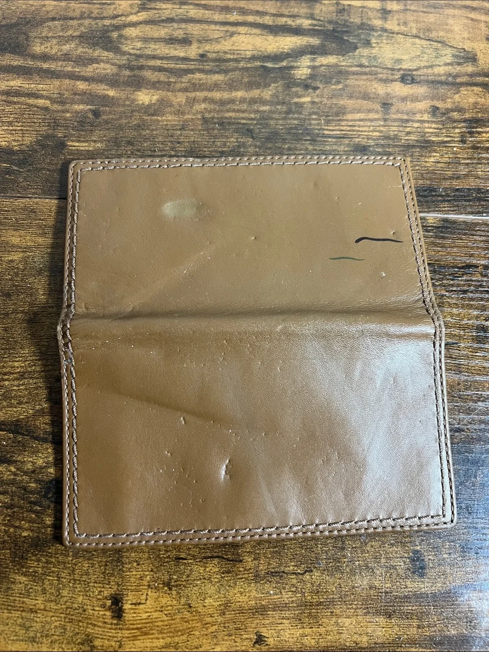 Coach Tan Leather Men's Card Holder
